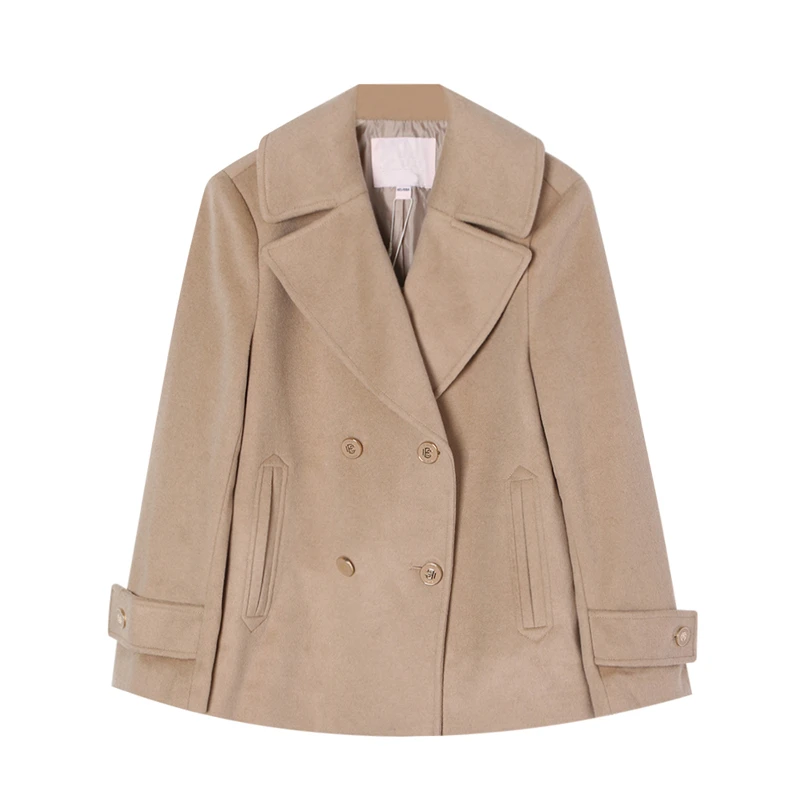 无品牌短款西装领呢大衣YL760-EEJWB8TQ1W