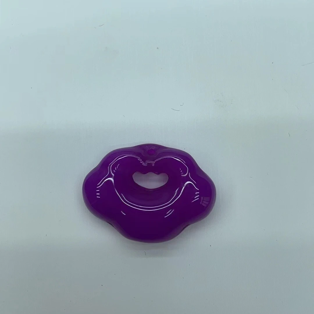 三哥推荐吊坠 凝胶紫全玉化如意吊坠  S023