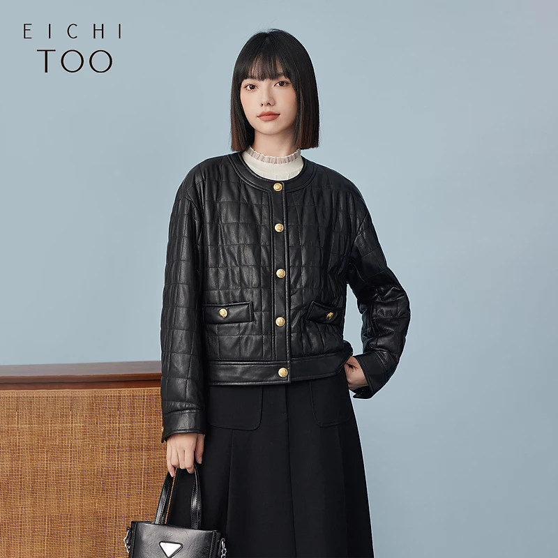 A爱居兔小香风保暖舒适时尚棉服外套EWMAJ4N004A