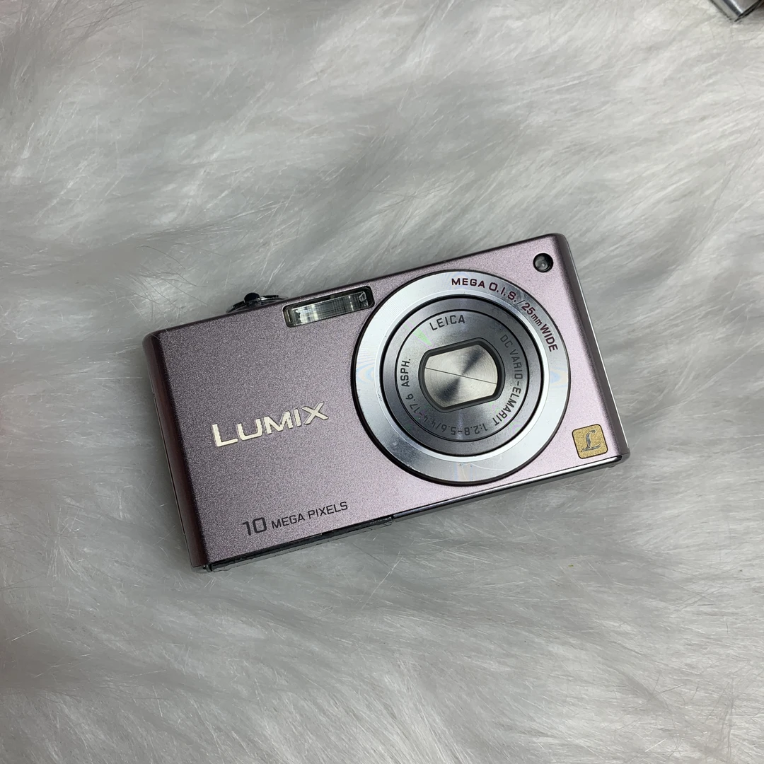 9新 Panasonic/松下 fx36香芋紫 1000万像素 4倍变焦