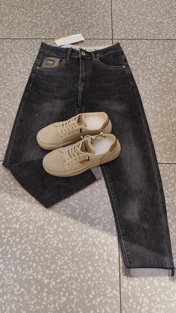 含辰生活秋季蓝色牛仔裤裤子628860