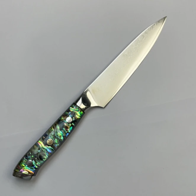 直播专享链接 大马士革水果刀锋利耐切家用商用