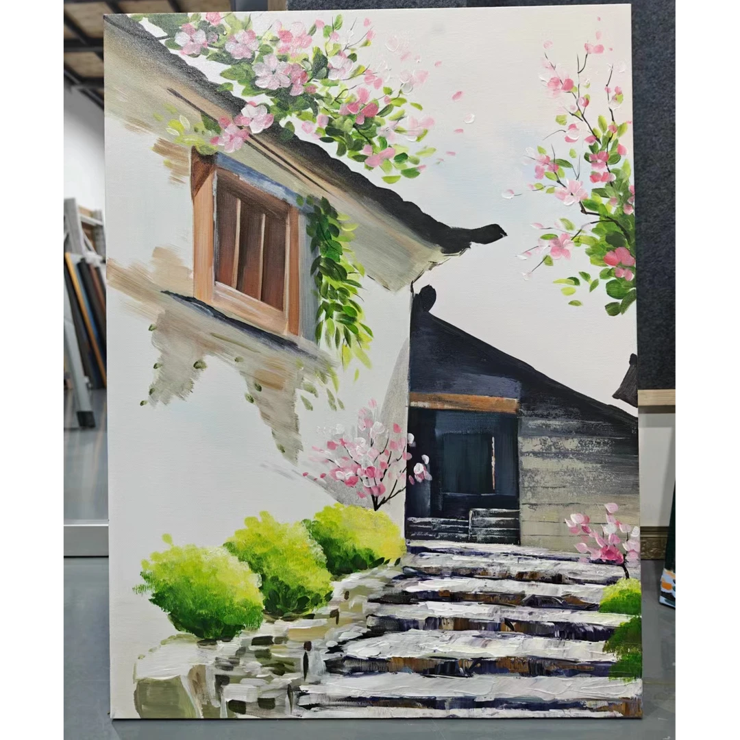 02画影手绘家装油画直播间开播福利下单专用链接60*80