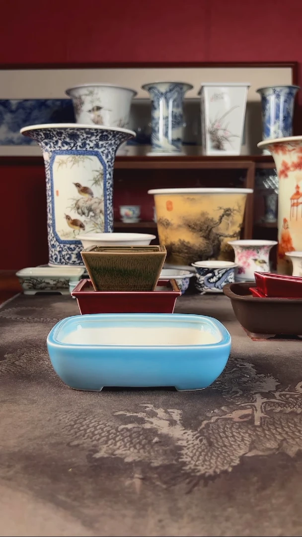 【闪购商品】福利高温颜色釉盆手工福利高温颜色釉盆手工