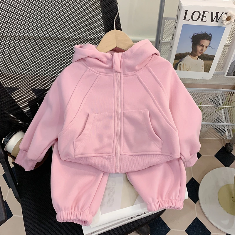 【米家原创】女童套装秋装2025新款洋气小童外套卫裤春秋款两件套