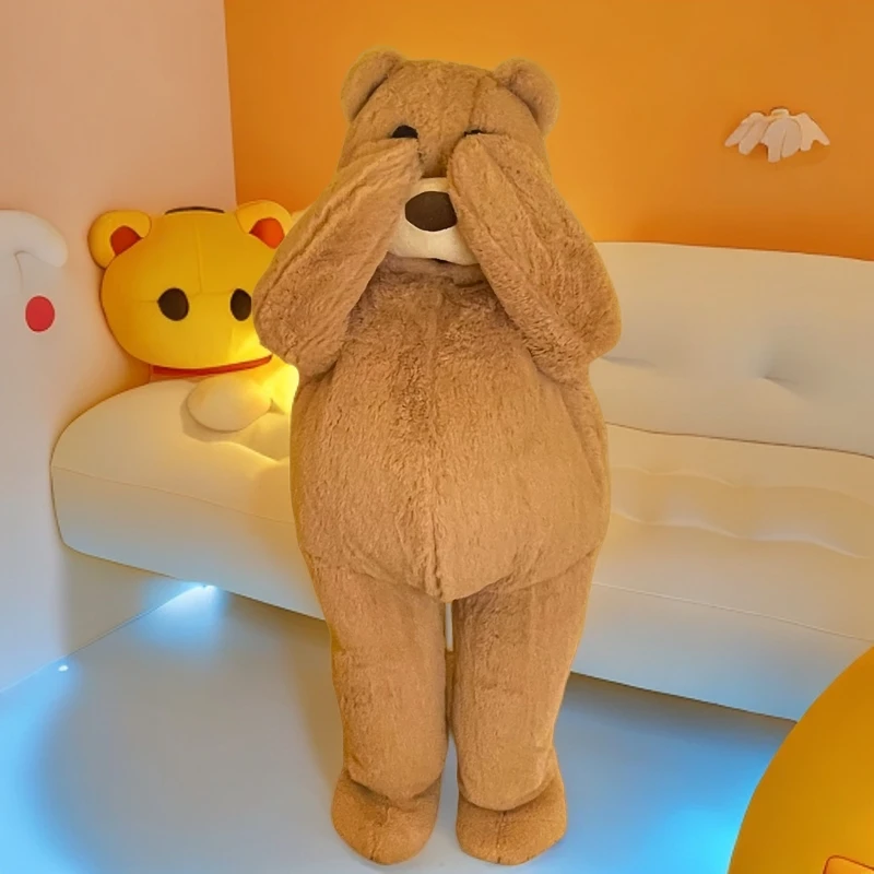 新款夏款充气款小熊玩偶服玩偶服人偶服装跳舞熊套装大熊公仔熊衣