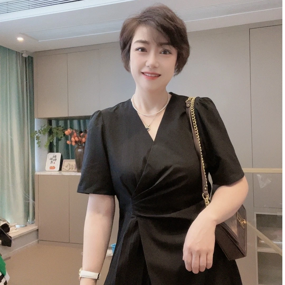 女士气质款西装连衣裙9096显瘦