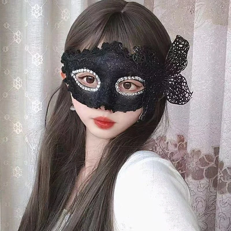 面具女主播面罩抖音舞蹈跳舞万圣节个性网红化妆舞会公主舞台表演
