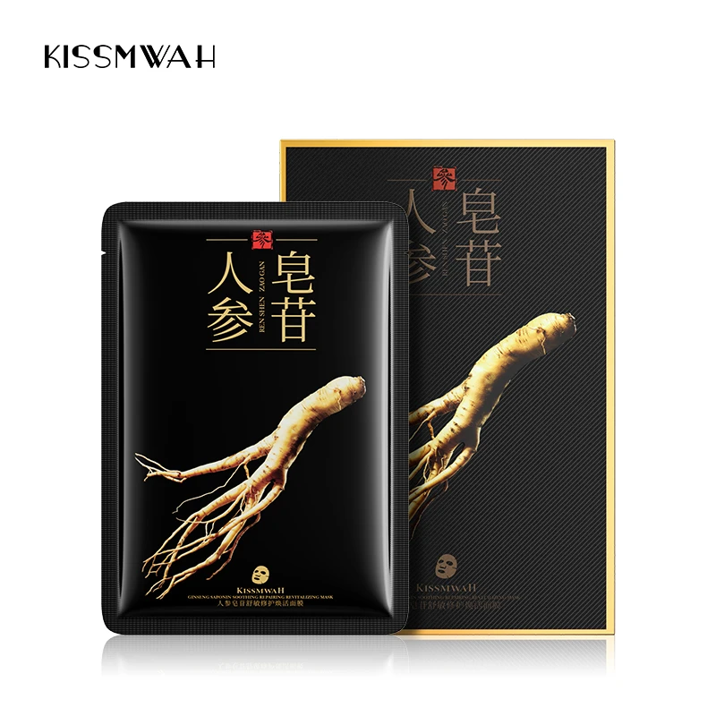 KISSMWAH人参皂苷舒敏修护焕活面膜