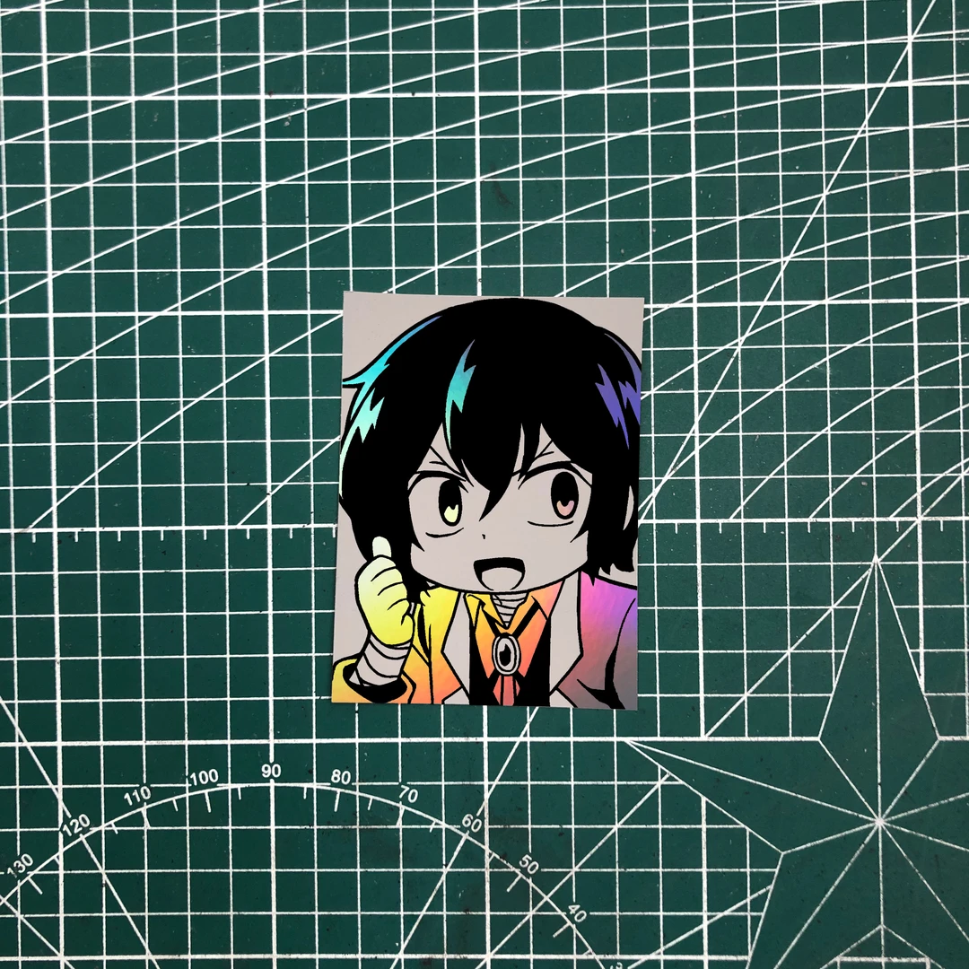 Yosoro动漫《文豪野犬》镭射刮画小卡零基础镭射刮画材料包自带图案