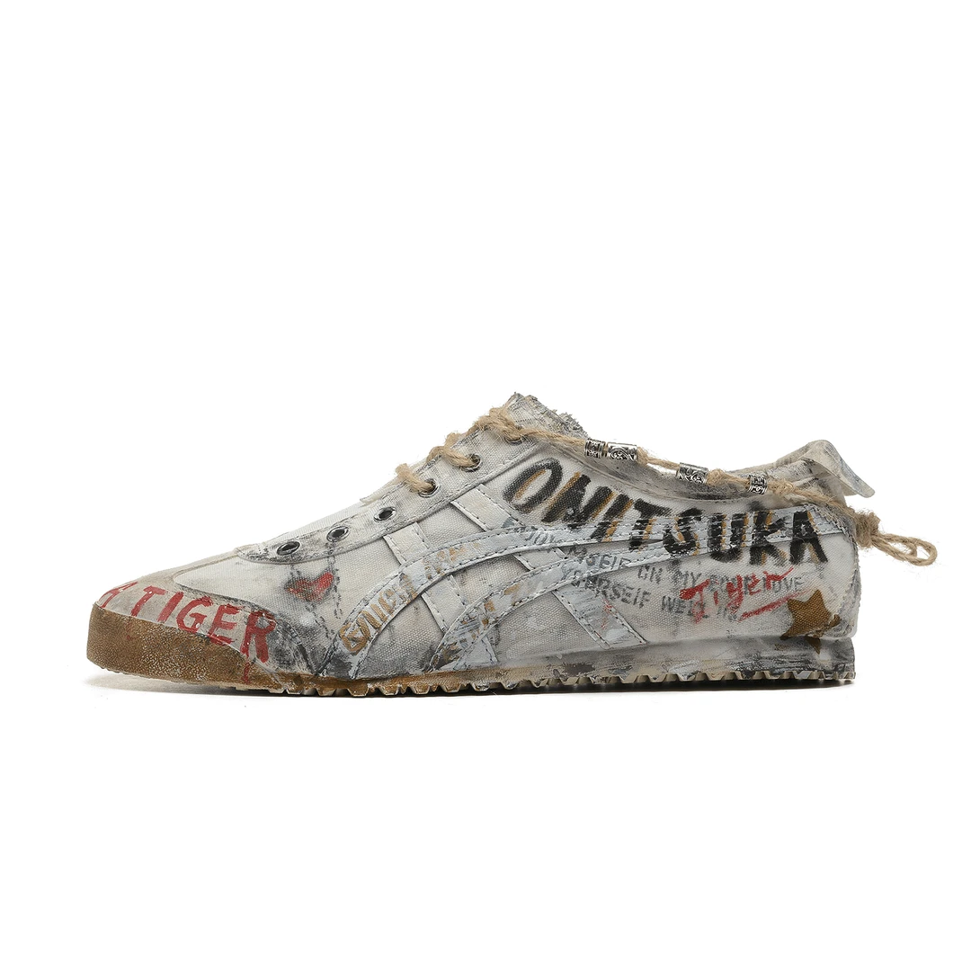 Onitsuka Tiger/鬼塚虎 MEXICO 66 懒人鞋一脚蹬 男女同款复古