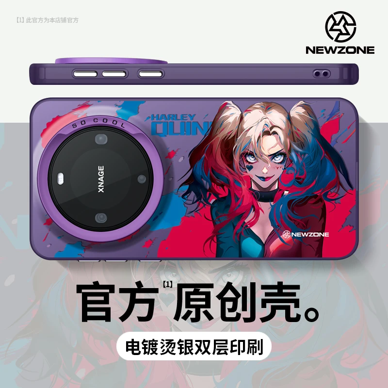 JOKER小丑女哈莉奎茵潮牌情侣手机壳适用华为mate60pro/50/40/30