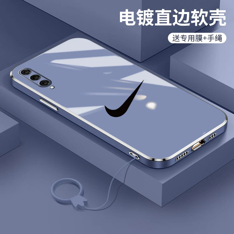 小勾华为荣耀play3手机壳新款电镀硅胶全包防摔保护套网红简约