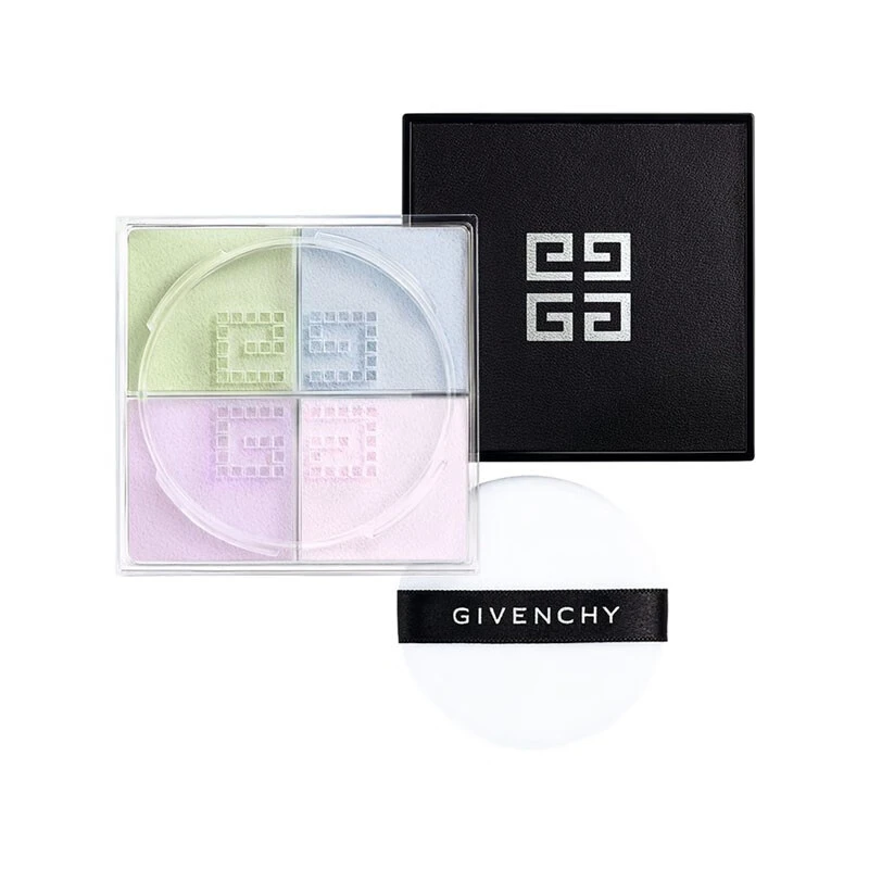 纪梵希（Givenchy）四宫格四色散粉定妆蜜粉 1号色