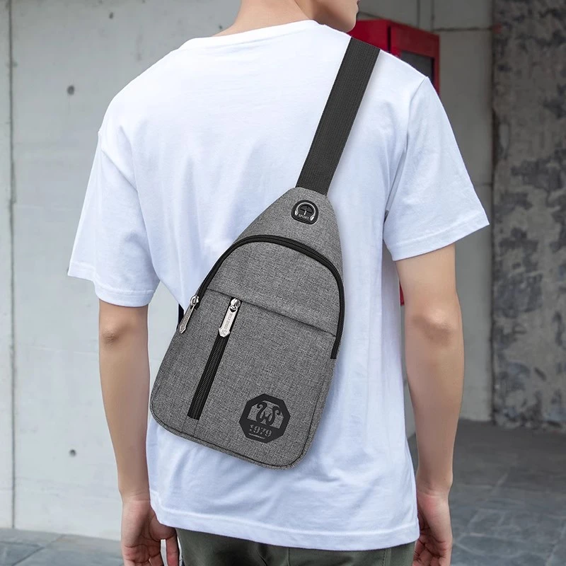 胸包男款韩版潮包斜挎包休闲潮流小包背包包腰包胸前包单肩包男包