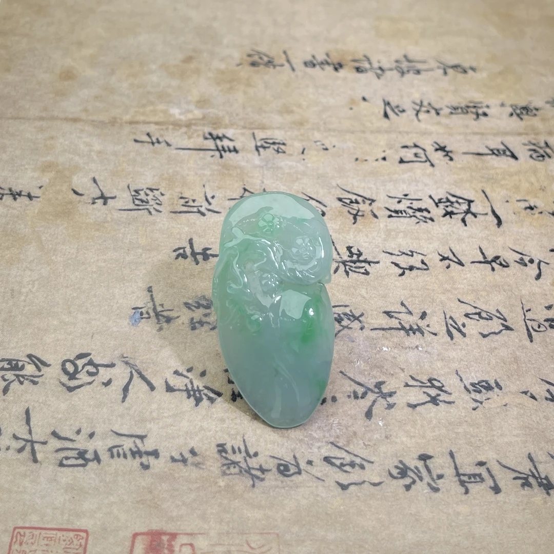 JMB26-42 天然缅甸A货翡翠 坚韧不拔