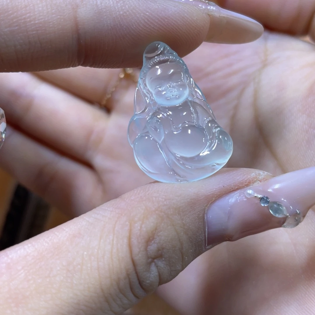 定制翡翠未镶嵌观音