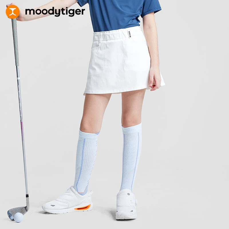 【网球系列】moodytiger女童短裙夏新防走光运动半身裙M32211803