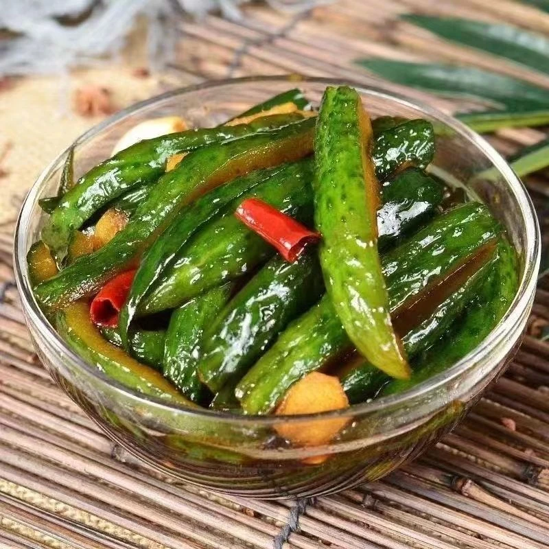 开胃下饭脆爽黄瓜皮腌黄瓜泡菜下饭菜嫌烦咸菜袋装小黄瓜即食美味