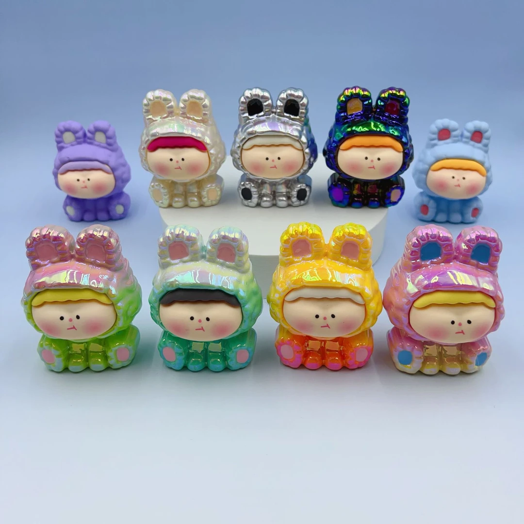 8.3CM实色电镀巨无霸莉莉丝手感漆diy树脂配件桌面车载摆件