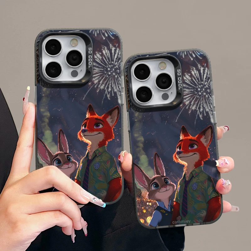 适用苹果15动漫iPhone14手机壳13p华为创意x荣耀nova朱迪尼克mate