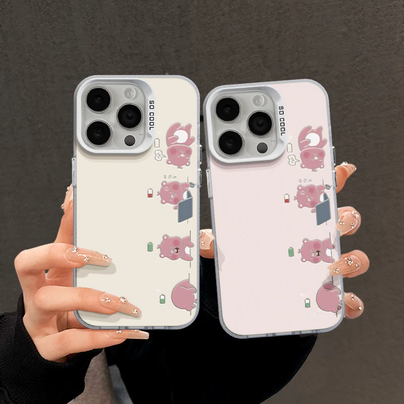 适用苹果16pro磨砂iPhone15pro手机壳华为mate60上班露比防摔小米