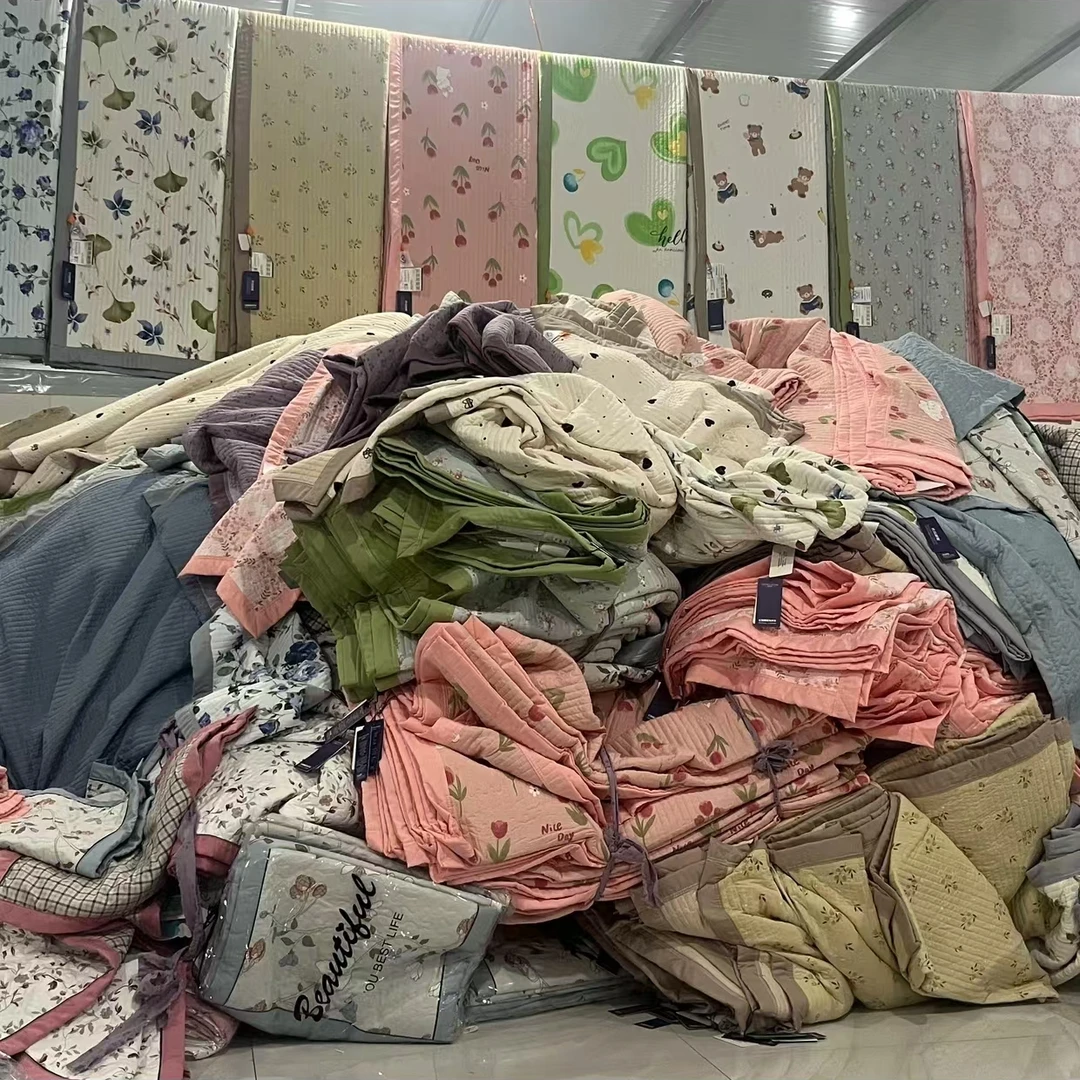 【不挑花形宿舍单人床盖】四季A类双面加厚绗缝亲肤透气柔软防滑