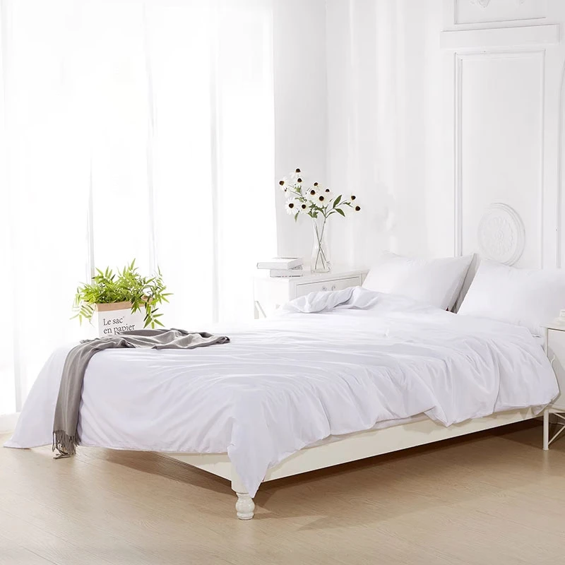 全棉被套拉链可拆卸被罩易清洗亲肤好睡眠BB766舒适透气简约