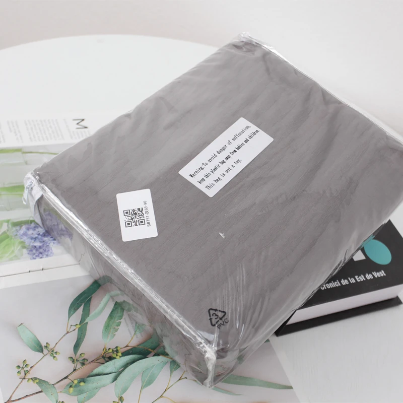 两件套床上用品简约纯色床品四季款BB751亲肤舒适柔软