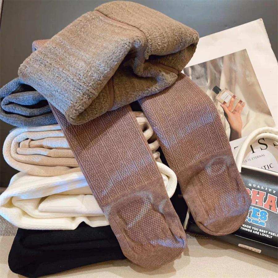 HHkids2023儿童裤袜袜女童纯色打底裤小童宝宝加厚连体袜CKW103