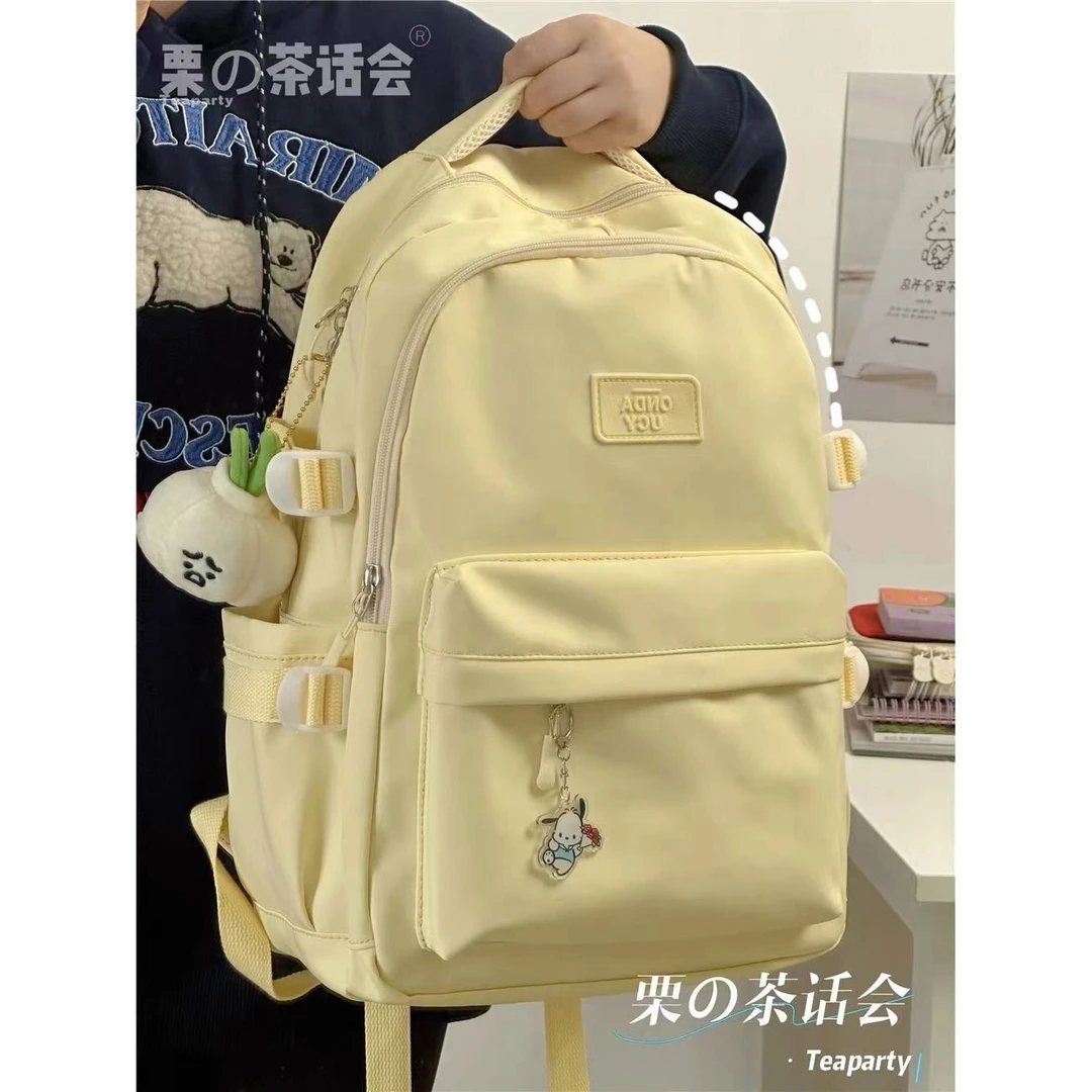【活动中】书包女ins森系百搭高颜值耐脏初中高中生校园超大容量
