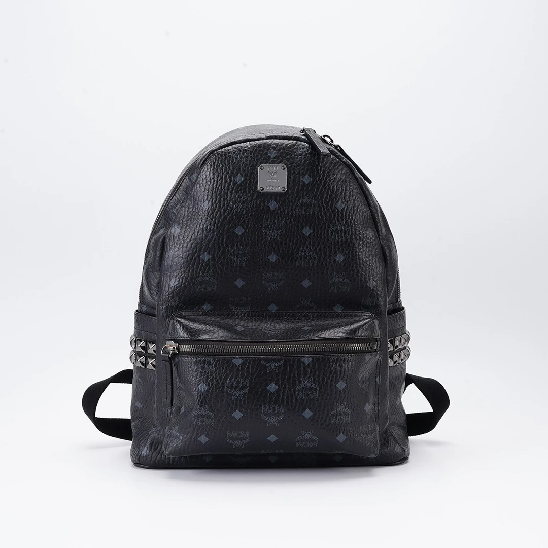 95新 MCM 【MCM专属】双肩包大号黑色包/BG22012686