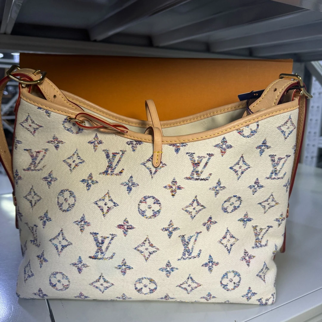 95新 LouisVuitton/路易威登 【桔夕静文】carryall小号航海系列包
