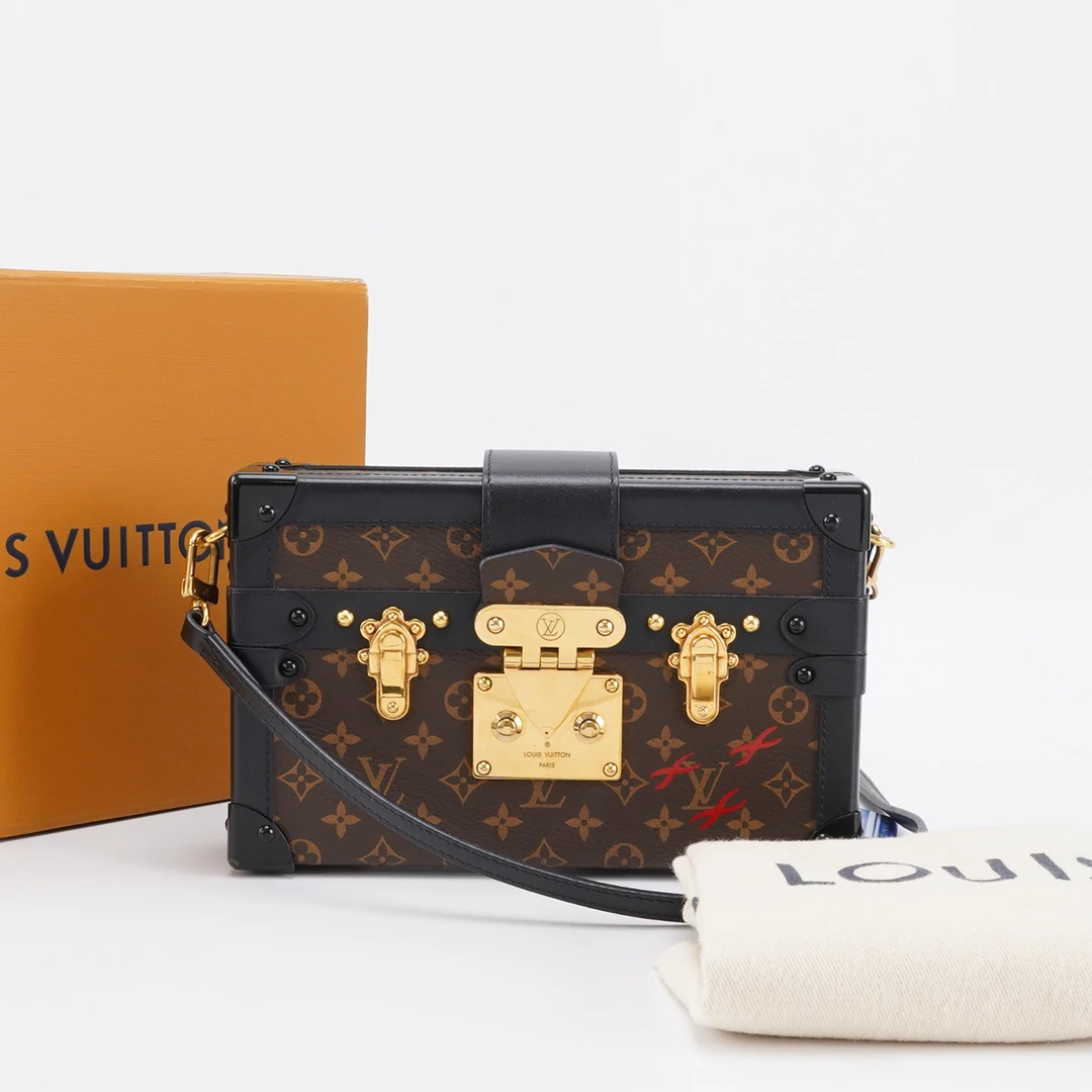99新 LouisVuitton/路易威登 【诗诗】LV 硬盒子包/TS018508/98新