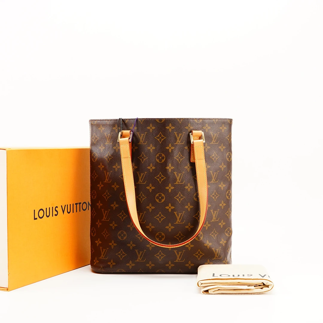 95新 【桔夕妮妮专属】 LV 中古竖版薇薇安包中号/植鞣革换新