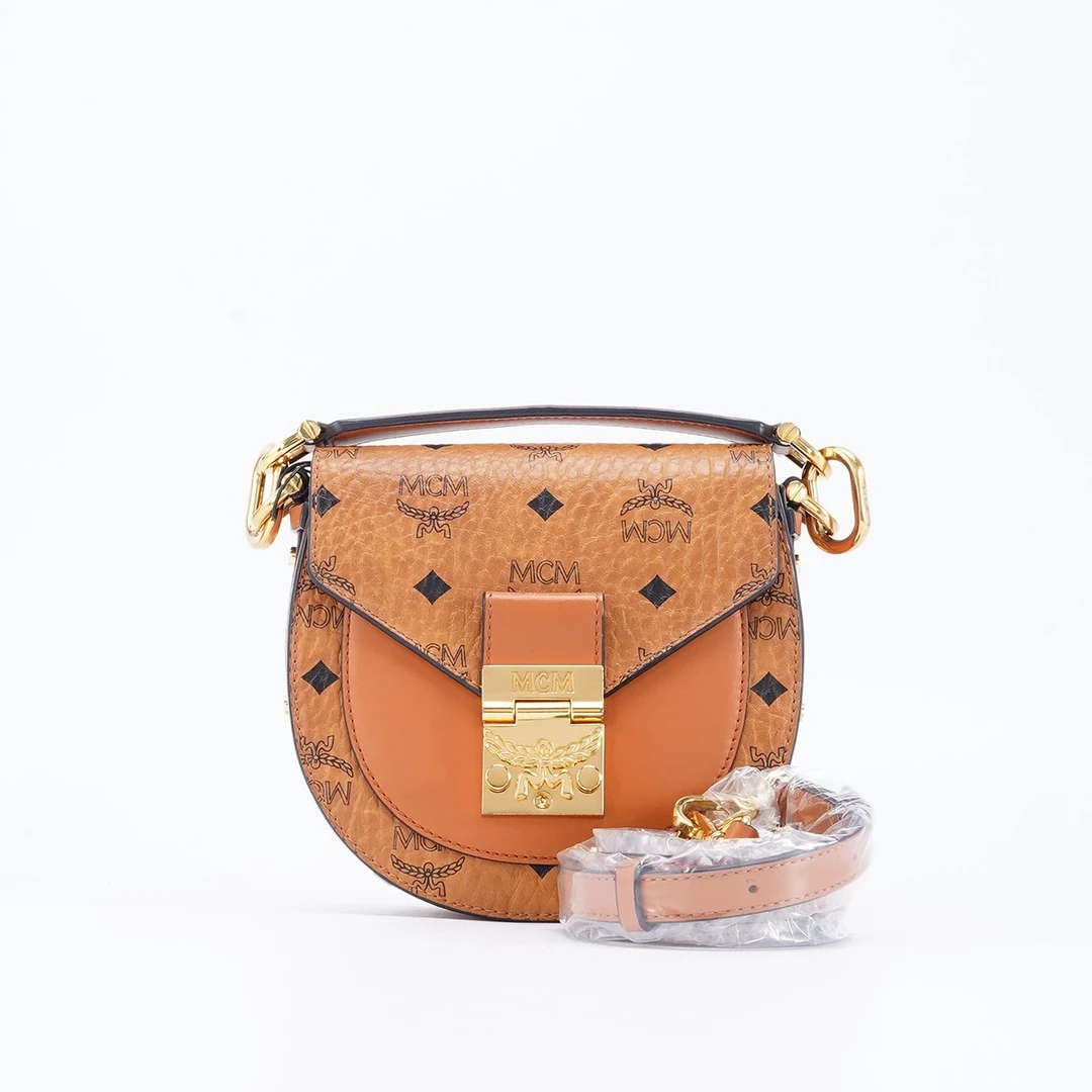 99新 MCM 【桔夕总店】马鞍包新款mini/BG22006900