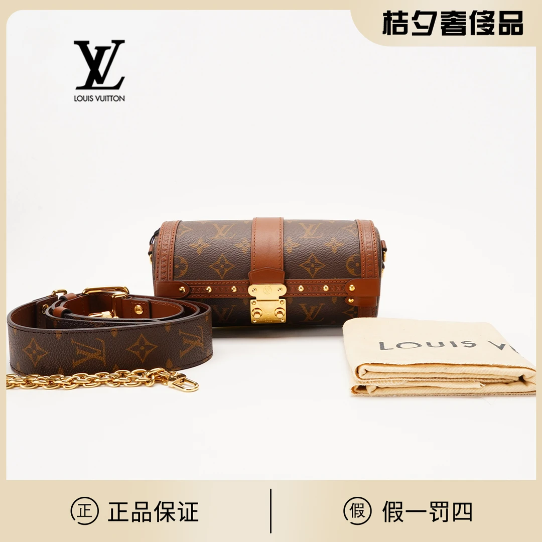 95新 LV 【桔夕林泽专属】LV/papillontrunk巴比龙包/BG22007492