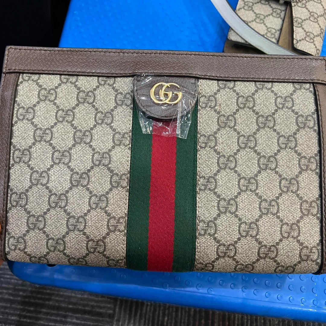95新 GUCCI/古驰 【桔夕林泽专属】B16/ophidia链条包小号