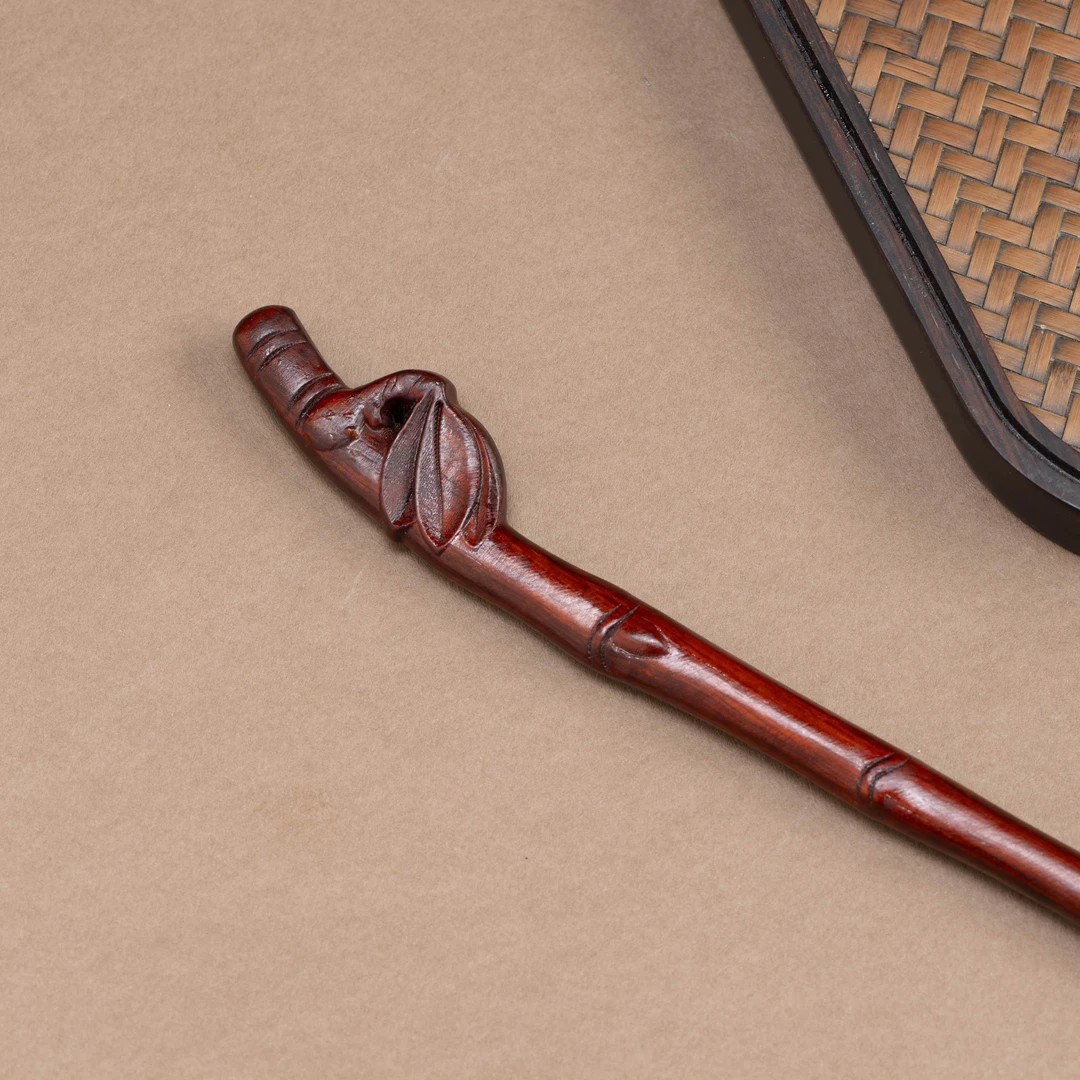 心乐雅士 | 犀牛角紫檀发簪