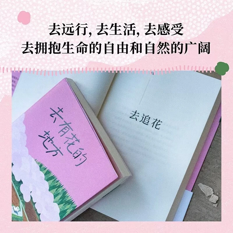 正版 去有花的地方 人这一辈子 总要出走一次
