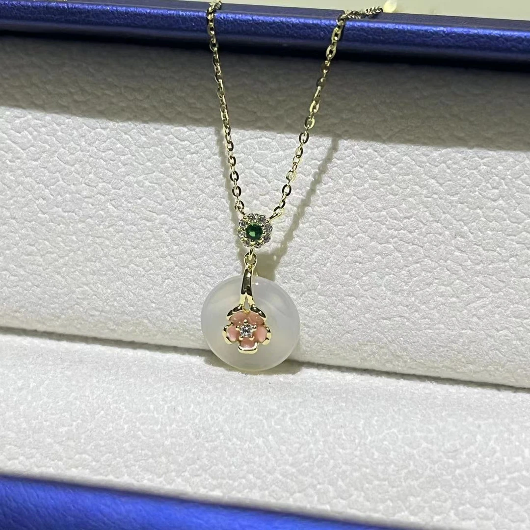 坠链均925银 时尚气质百搭项链3698