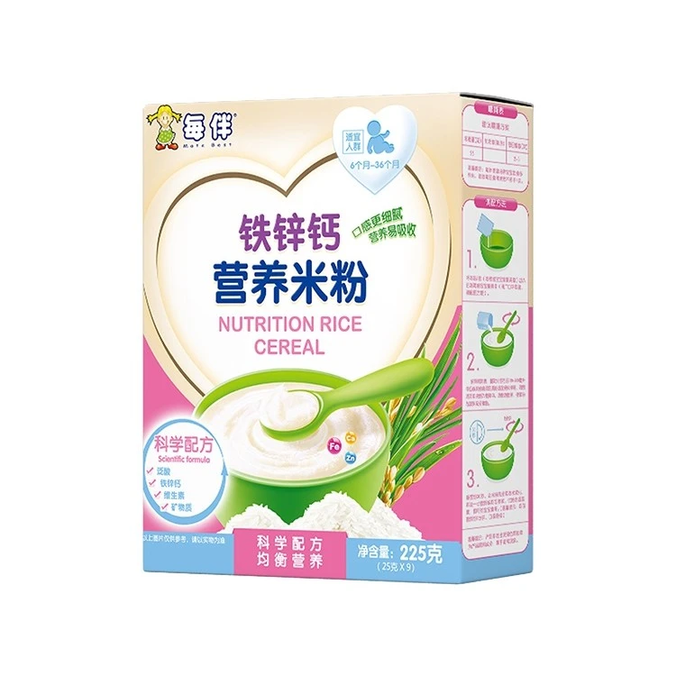 每伴钙铁锌营养米粉