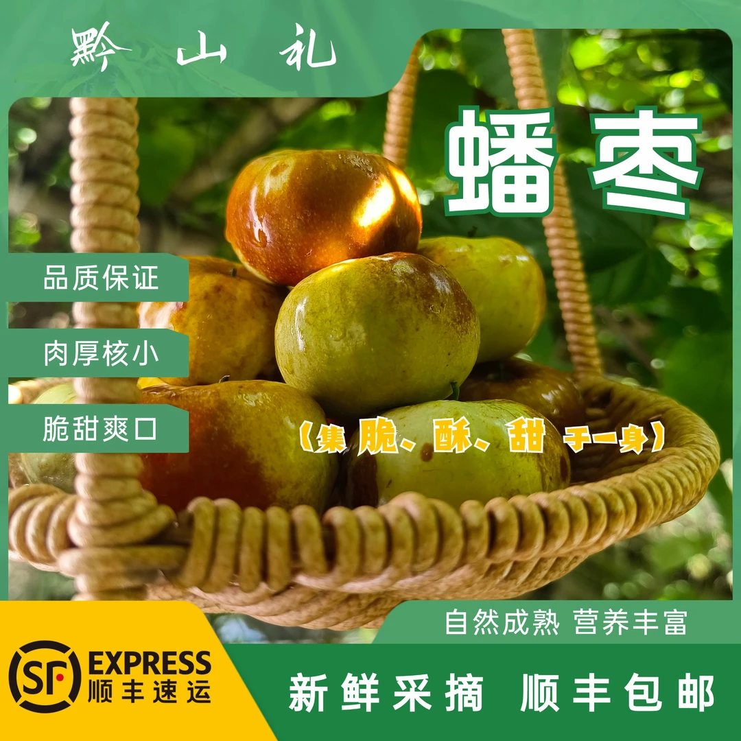 【甄选自营】蟠枣·灯笼枣清甜