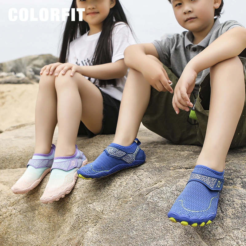 儿童沙滩鞋防滑游泳鞋户外涉水溯溪鞋成人男女童鞋轻便赤足防沙鞋