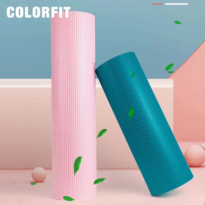 泡沫轴肌肉放松器小腿实心瑜伽柱初学居家锻炼泡沫滚轴浮点按摩棒