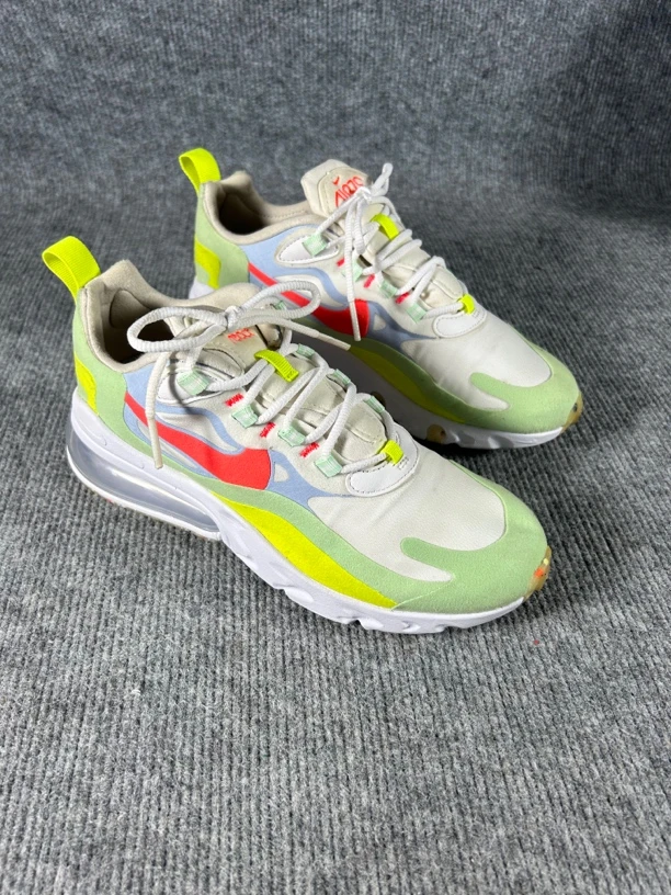 二手正品38码240 Nike 休闲跑步鞋 女款 黄绿粉