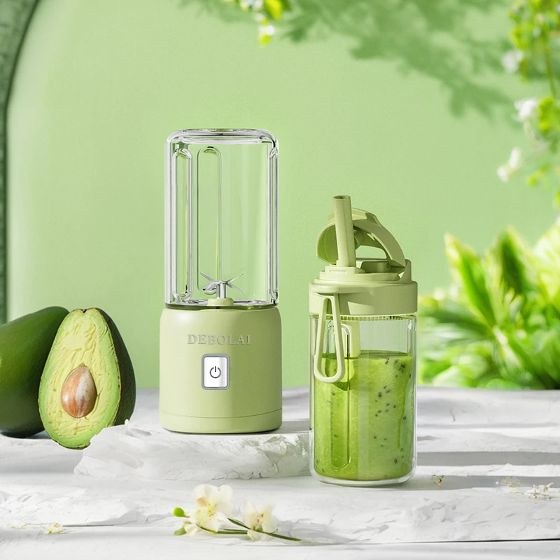 德博莱电动家用便携式电动水果鲜榨榨汁机家用小型榨汁机懒人便捷