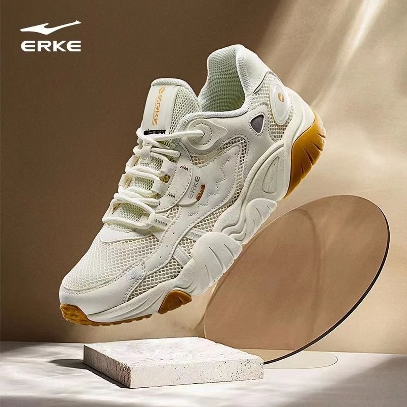 猫爪3.0 | 鸿星尔克春季老爹鞋男子软底休闲运动鞋11122212314