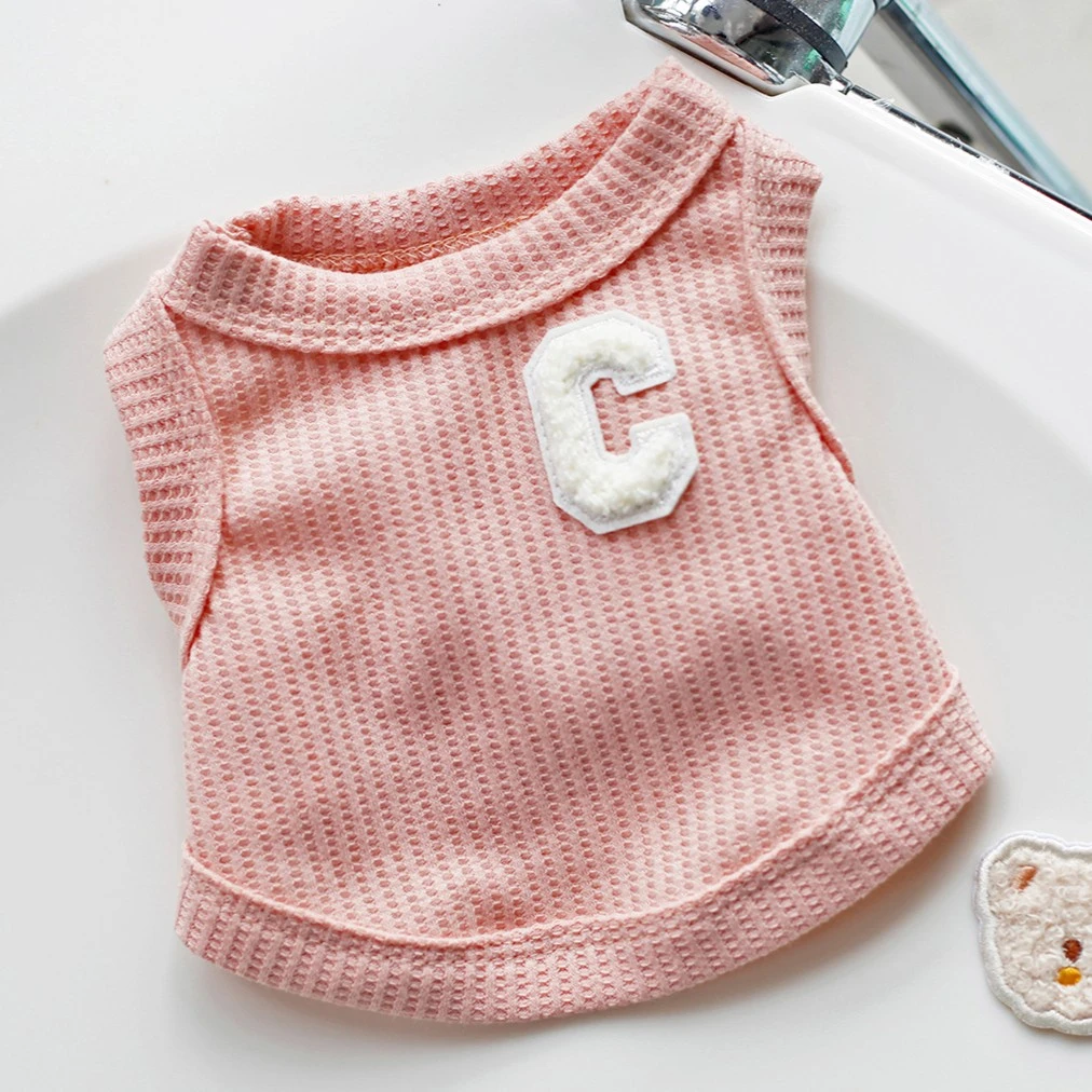 狗狗衣服夏装薄款短款背心泰迪比熊博美雪纳瑞可爱宠物春夏新款