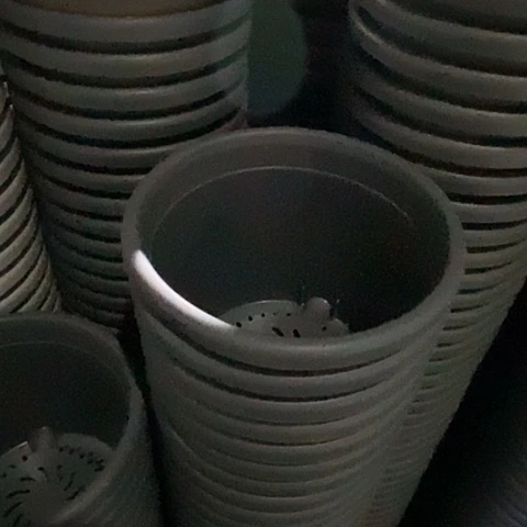 树脂四季3号灰黑无托6个